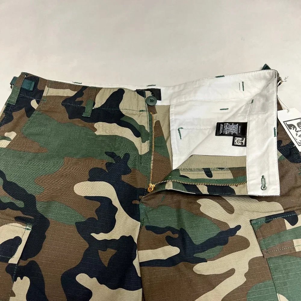 Obey Cargo Shorts "Recon II" Field Camo - Picture 6 of 7